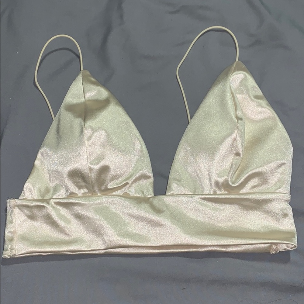 Satin bralette